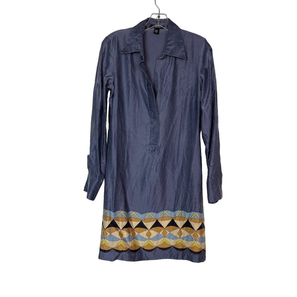 Laundry by Shelli Segal Mini Dress Tunic Silk Top